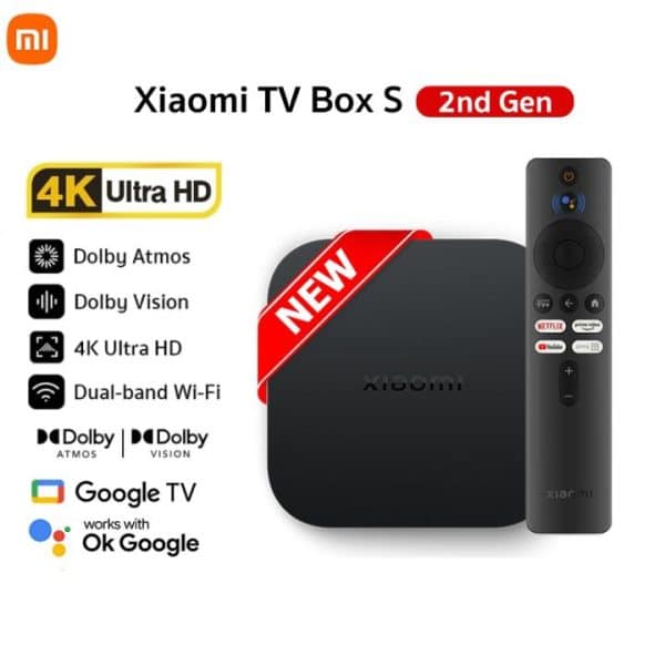 تی وی باکس شیائومی مدل TV Box S 2nd Gen (نسخه گلوبال)