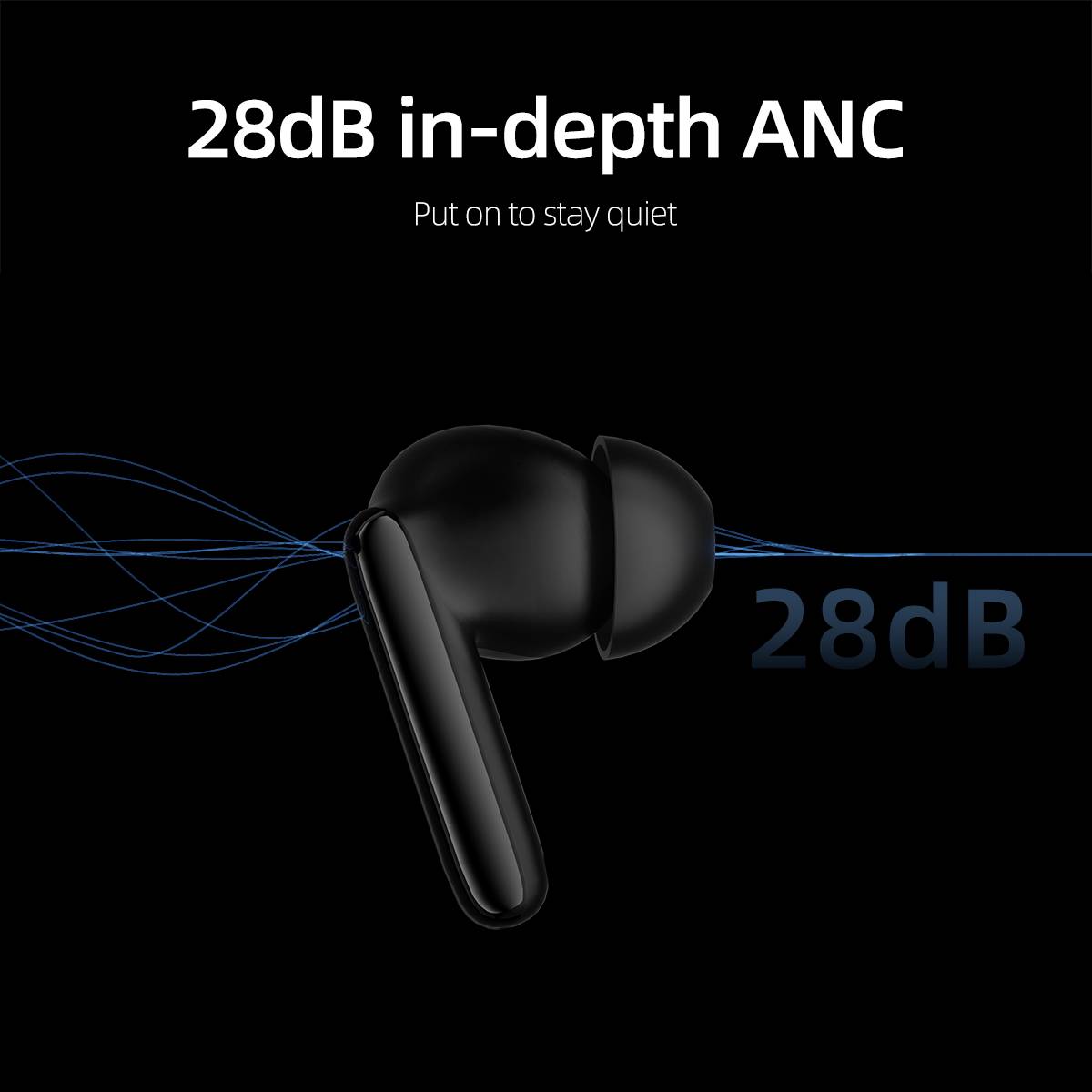 ایرپاد کیو سی وای مدل T13 ANC 2