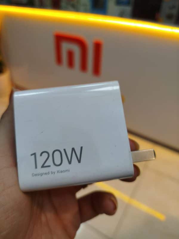 شارژر دیواری اصلی روکارتنی 120 وات شیائومی Xiaomi Gan 120W Fast Charging Wall Charger