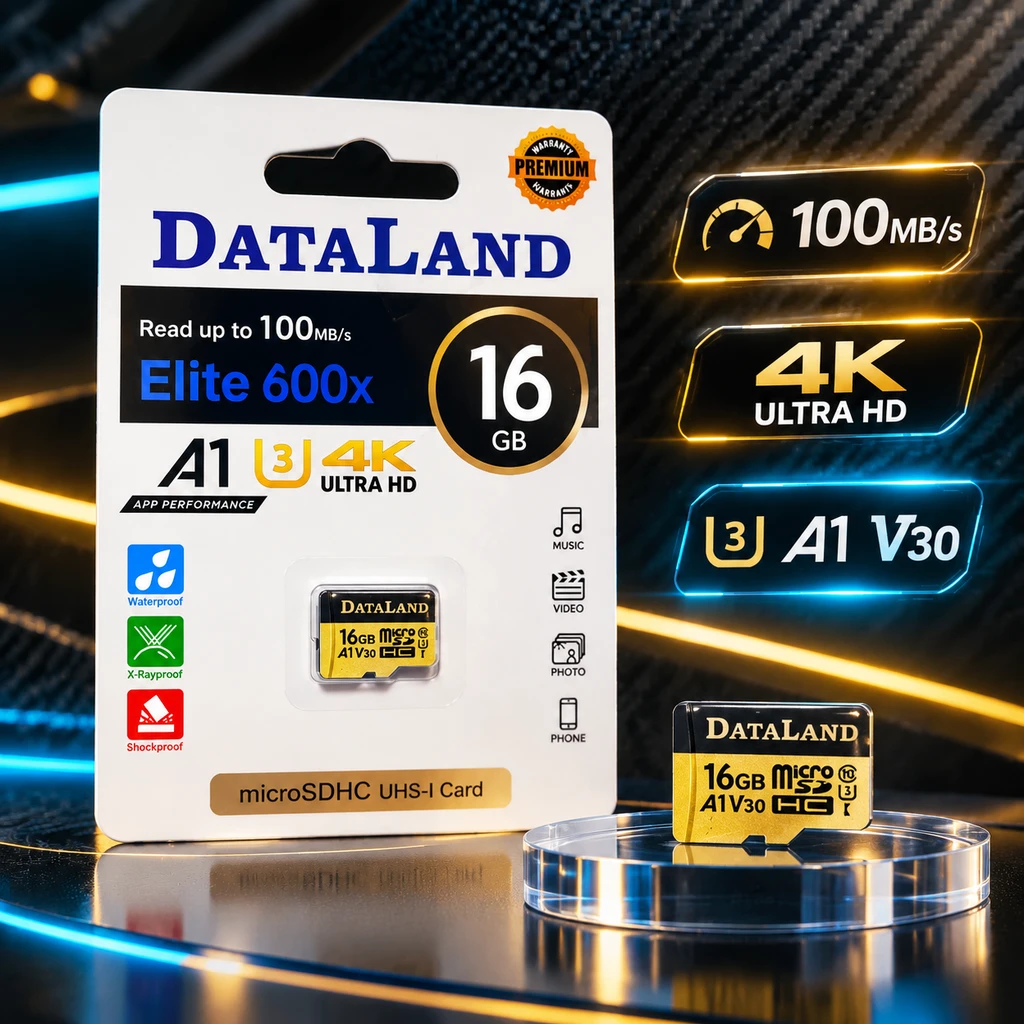 کارت حافظه ۱۶ گیگابایت دیتالند (DataLand) (محصول تایوان اصلی)