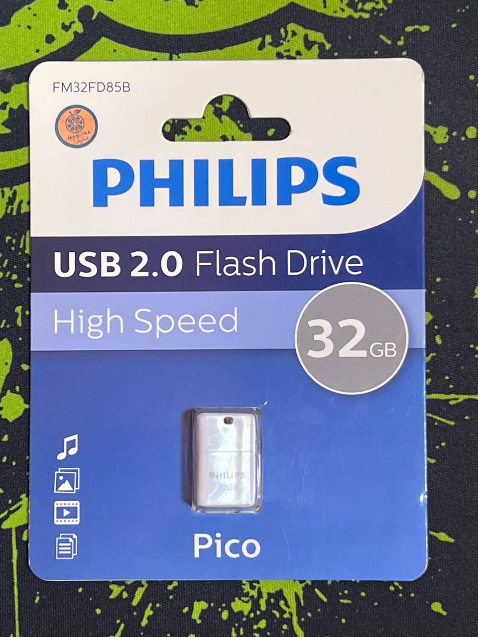 فلش مموری فیلیپس مدل Pico ظرفیت ۳۲ گیگابایت (USB 2.0)(اصلی)